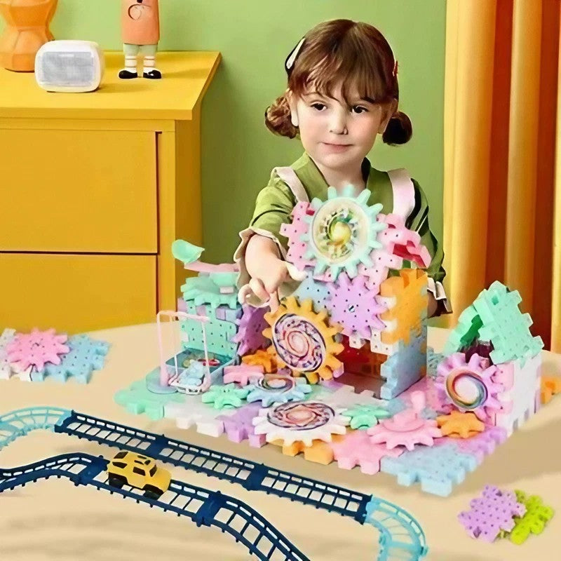 Endless creativity With DIY Electric Gear Building Block